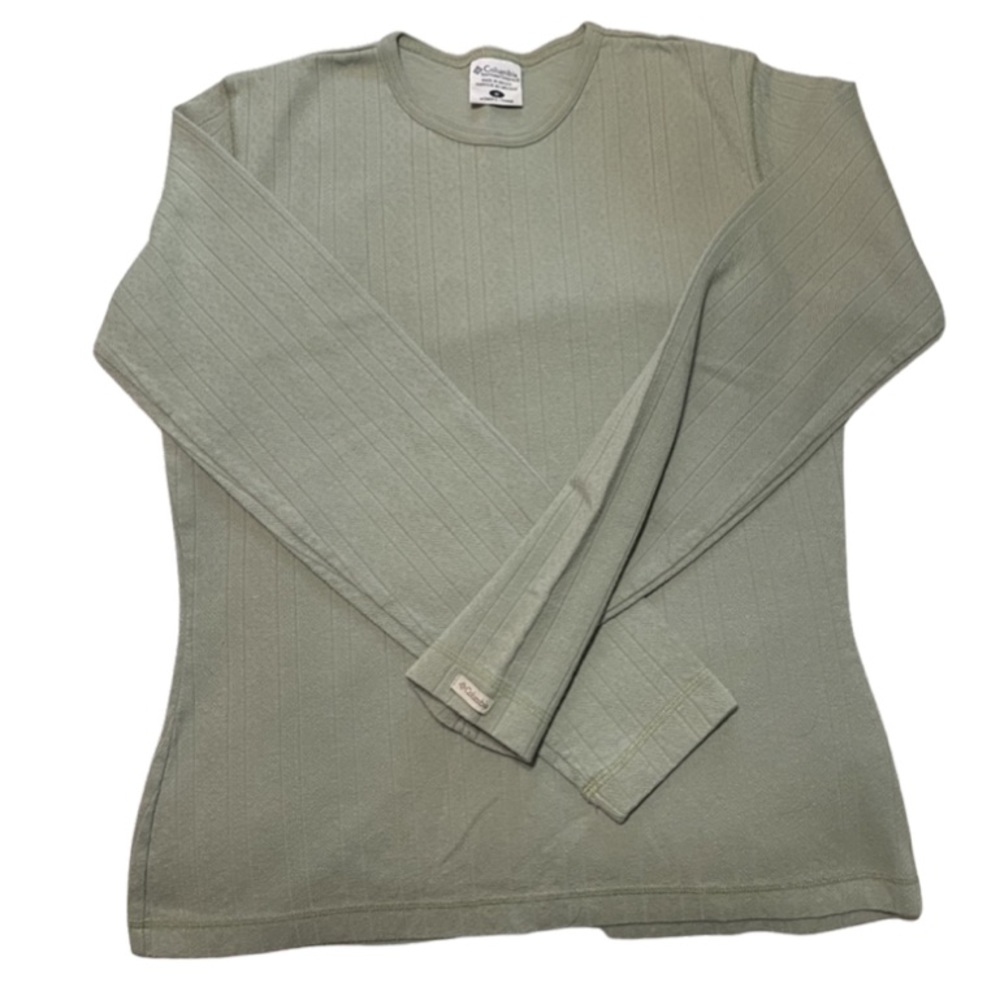 Women’s Green Columbia long sleeve shirt size Medium